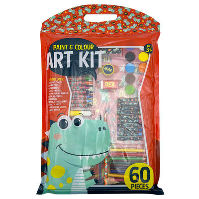 Dex the Dino Paint & Colour Art Kit image number 1