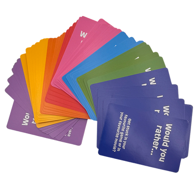 PlayWorks Travel Would You Rather? Game Tin image number 4