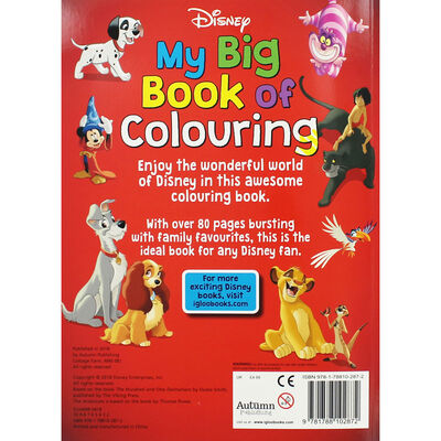 Disney My Big Book of Colouring image number 3