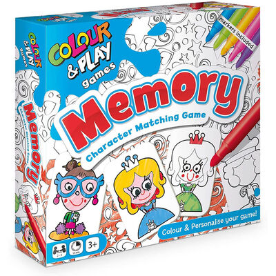 Colour & Play Memory Character Matching Game image number 1