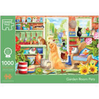 Garden Room Pets 1000 Piece Jigsaw Puzzle