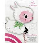 28 Inch Little Lamb Helium Balloon image number 2