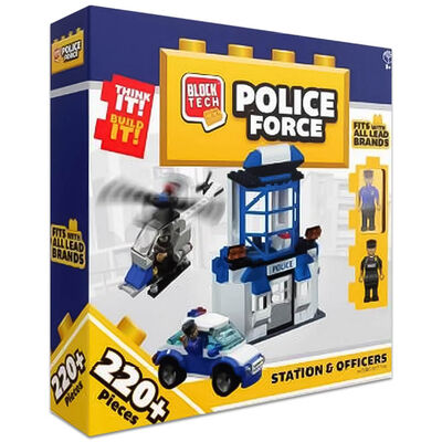 Block Tech Police Force: 220 Piece Set image number 1