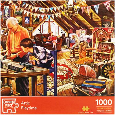 Attic Playtime 1000 Piece Jigsaw Puzzle image number 1
