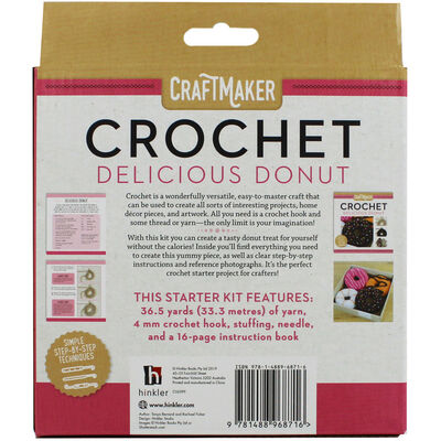 Craftmaker Crochet: Delicious Doughnut image number 3