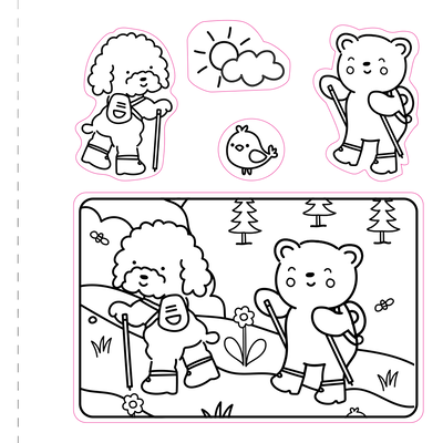 Max Relax Sticker Colouring Book image number 3