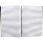A4 Monochrome Lined Notebook - Assorted image number 2