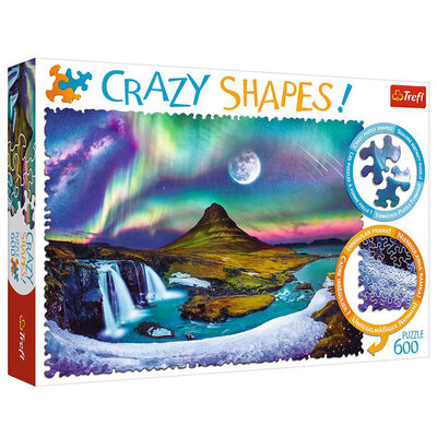 Aurora Over Iceland 600 Piece Jigsaw Puzzle image number 1