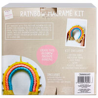 Rainbow Macrame Kit