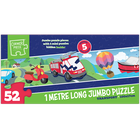 1-Metre-Long Jumbo Transport Puzzle 52 Piece Jigsaw Puzzle image number 1