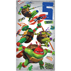 Ninja Turtles Age 5 Birthday Card image number 1