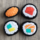 3D Printed Clickers Sushi: Assorted image number 2