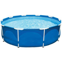 M.Y Splash Metal Frame Swimming Pool 10ft x 30in