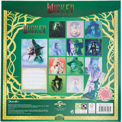 Wicked 2026 Square Calendar image number 2