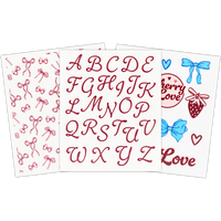 Cherry Love Mixed Transfers Stickers