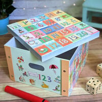Numbers Collapsible Storage Box