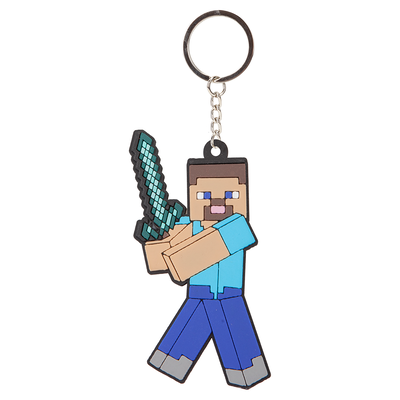 Soft Minecraft Keychain: Assorted image number 3