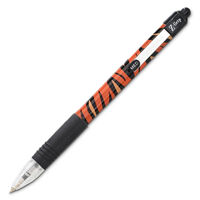 Zebra Black Ink Z-Grip Ball Point Pen: Tiger Print