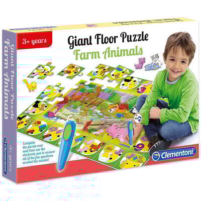 Giant Floor Puzzle: Farm Animals image number 1