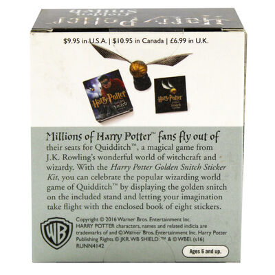 Harry Potter Golden Snitch Sticker Kit image number 4