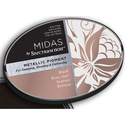 Midas by Spectrum Noir Metallic Pigment Inkpad - Blush image number 4