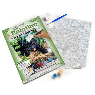 Painting By Numbers: Black Leopard image number 2