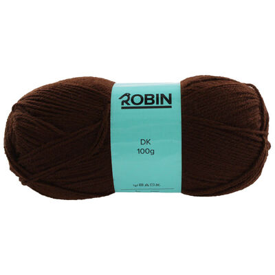 Robin DK: Brown Yarn 100g image number 1