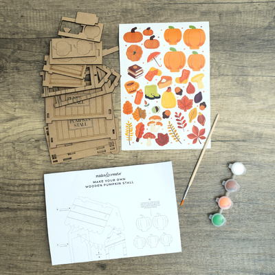 Make Your Own Wooden Pumpkin Stall image number 3