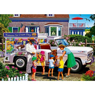 Ice Cream Truck 1000 Piece Jigsaw Puzzle image number 2