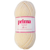 Prima Chunky Yarn: Cream 200g