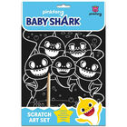 Baby Shark Scratch Art Set image number 1