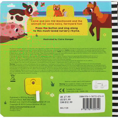Old Macdonald had a Farm: Sing Along Board Book image number 3