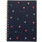 A5 Wiro Heart Notebook image number 1