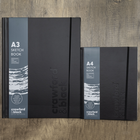Crawford & Black Casebound Sketchbook A3 Black/Grey: Assorted image number 2
