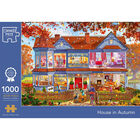 House in Autumn 1000 Piece Jigsaw Puzzle image number 1