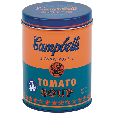 Andy Warhol Tomato Soup Can 300 Piece Jigsaw Puzzle image number 1