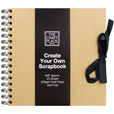 Create Your Own Kraft Scrapbook Bundle image number 2