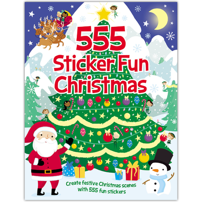 555 Sticker Fun Christmas image number 1