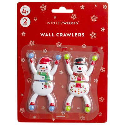 Christmas Wall Crawlers Snowmen: Pack of 2 image number 1