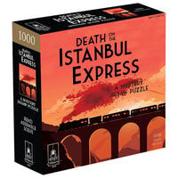 Death on the Istanbul Express Murder Mystery 1000 Piece Jigsaw Puzzle