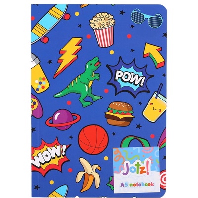 Jotz! A5 Flexi Dark Blue Notebook image number 1