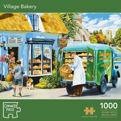 Village Bakery 1000 Piece Jigsaw Puzzle image number 1