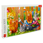Kittens in the Garden 500 Piece Jigsaw Puzzle image number 1
