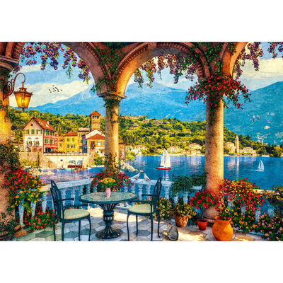 Lake Como 1000 Piece Jigsaw Puzzle image number 2