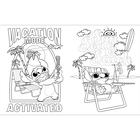 Disney Stitch: Wave Your Worries Away Colouring Book image number 2