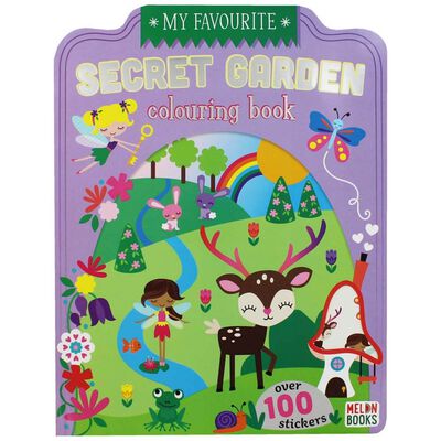My Favourite Secret Garden Colouring Book image number 1