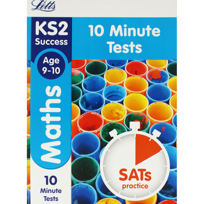 Letts KS2 Success Maths 10 Minute Tests: Ages 9-10 image number 1