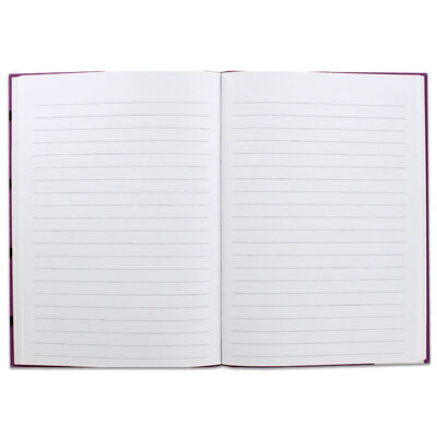 A5 Flexi Purple Hearts Notebook image number 2