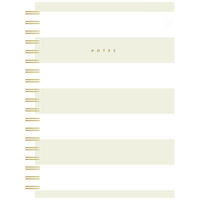 B5 Wiro Beige Stripe Notebook