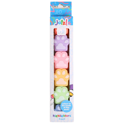 Jotz! Paw Prints Stackable Highlighters image number 1